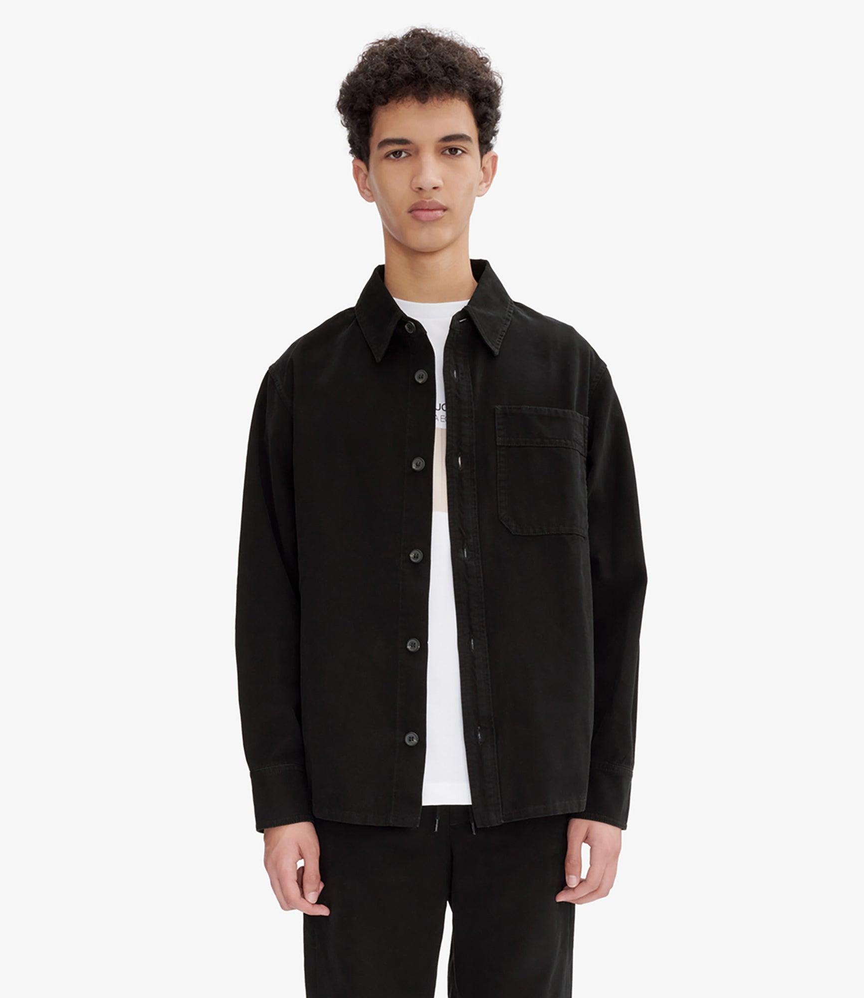 Basile Brodée Poitrine overshirt Male Product Image