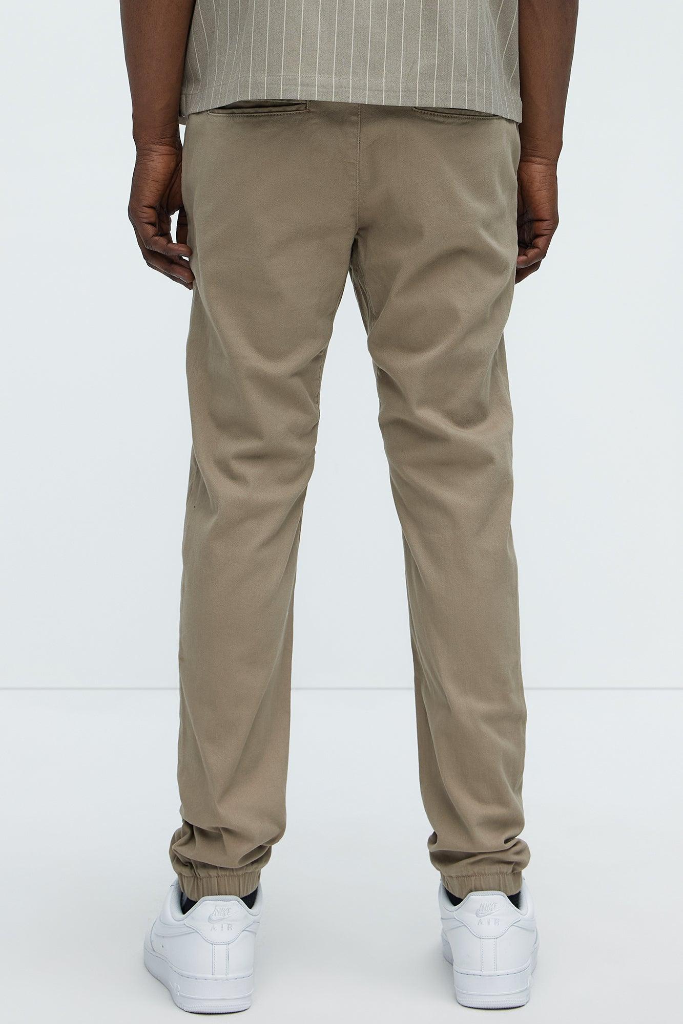 Colin Skinny Jogger - Khaki Product Image