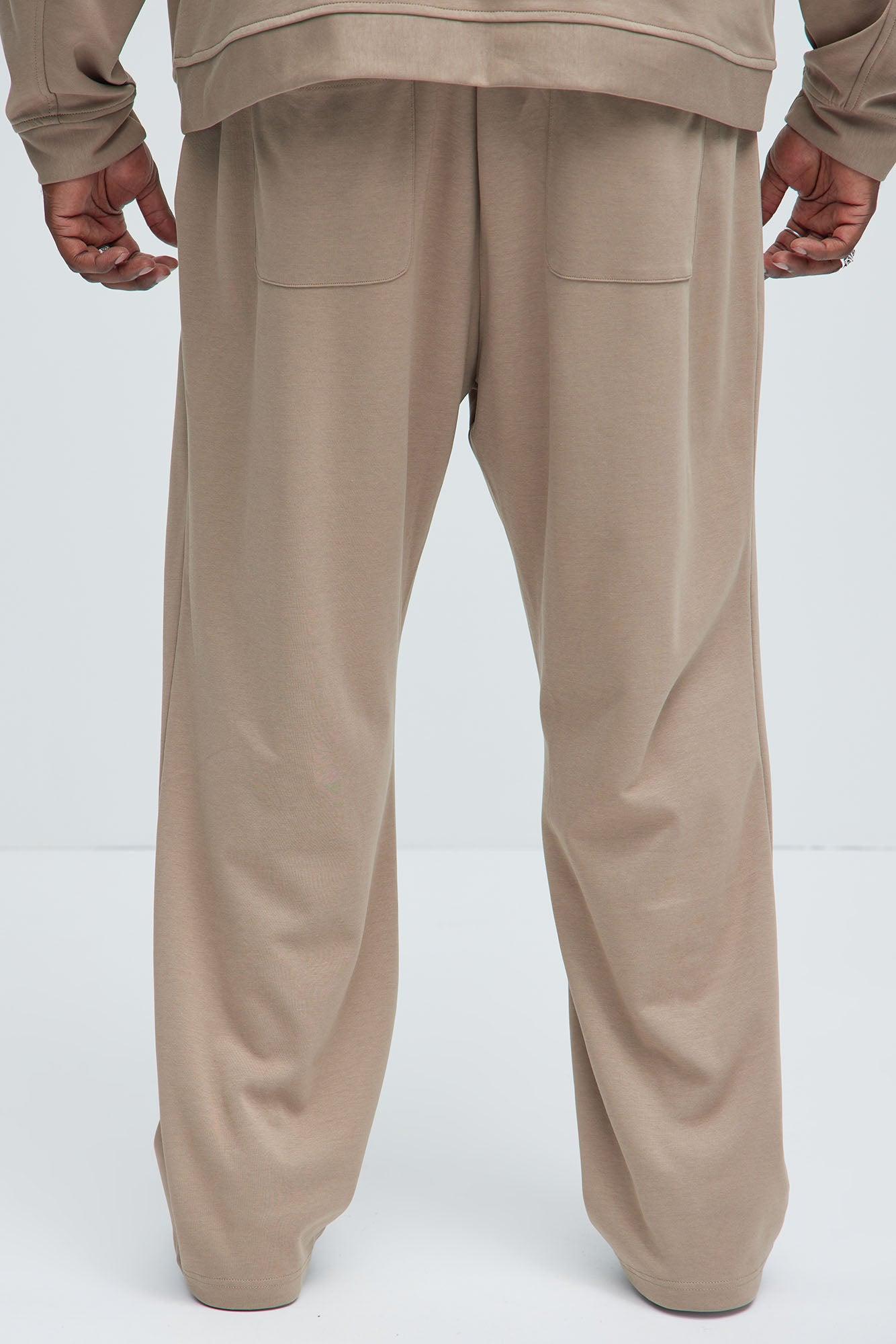 Ryan Interlock Sweatpants - Tan Product Image