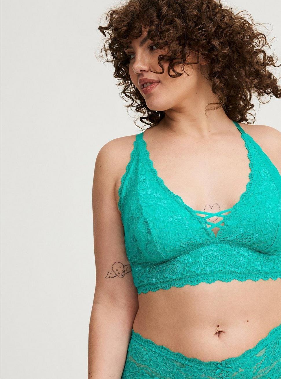 Lightly Lined Lace Bralette Product Image