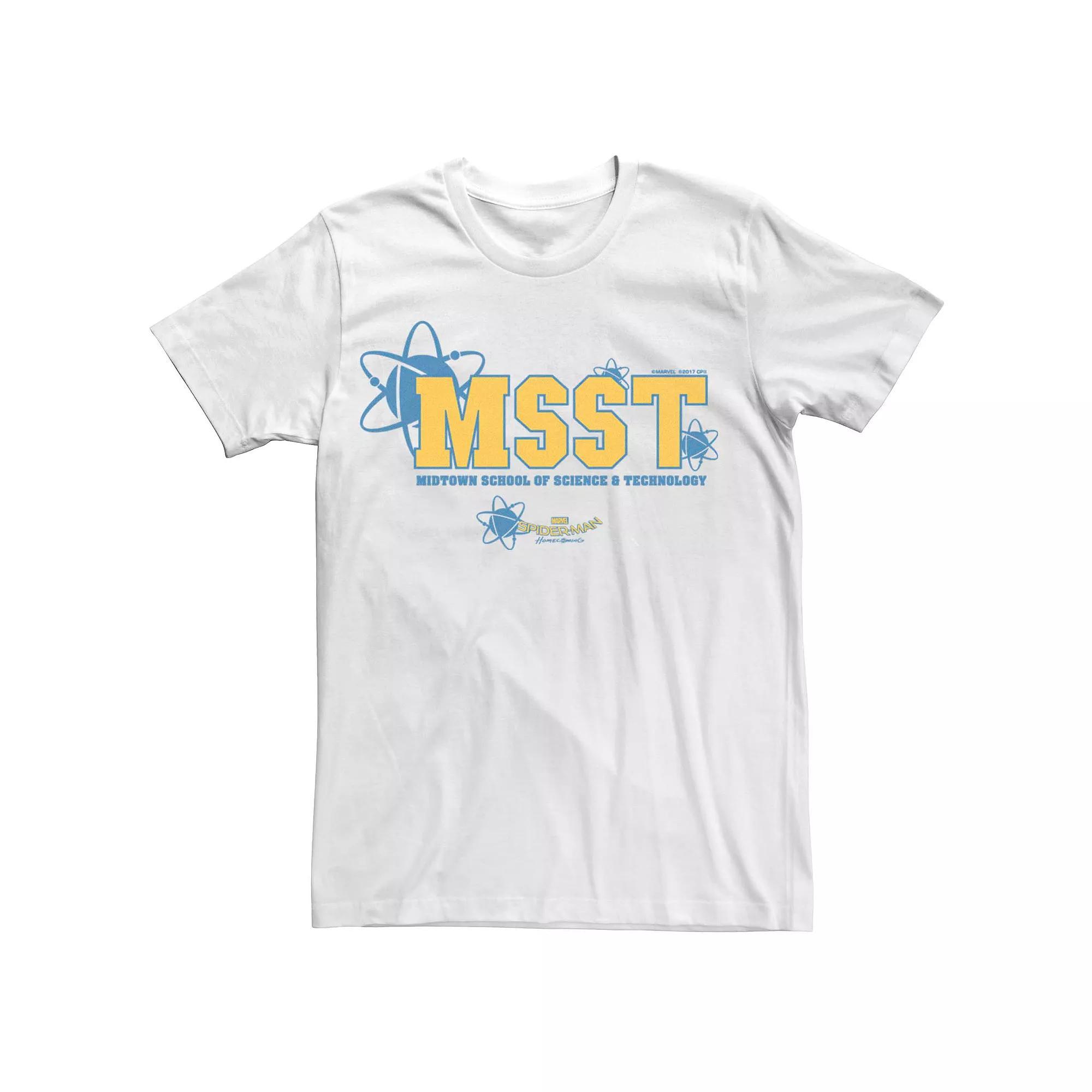 Men's Marvel Spider-Man Midtown School of Science And Technology Tee,  Product Image
