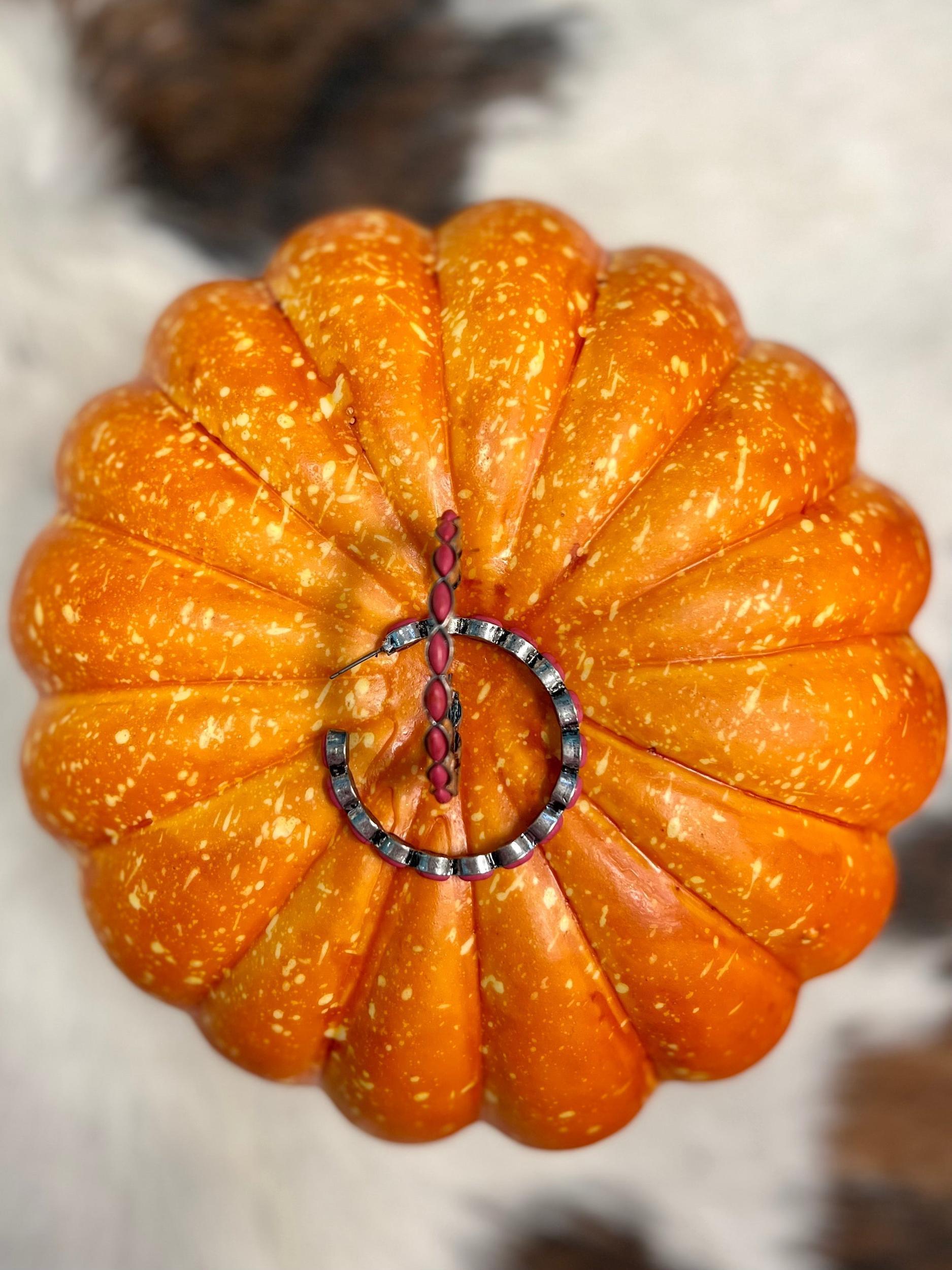 Hoops of Stones Earrings Product Image