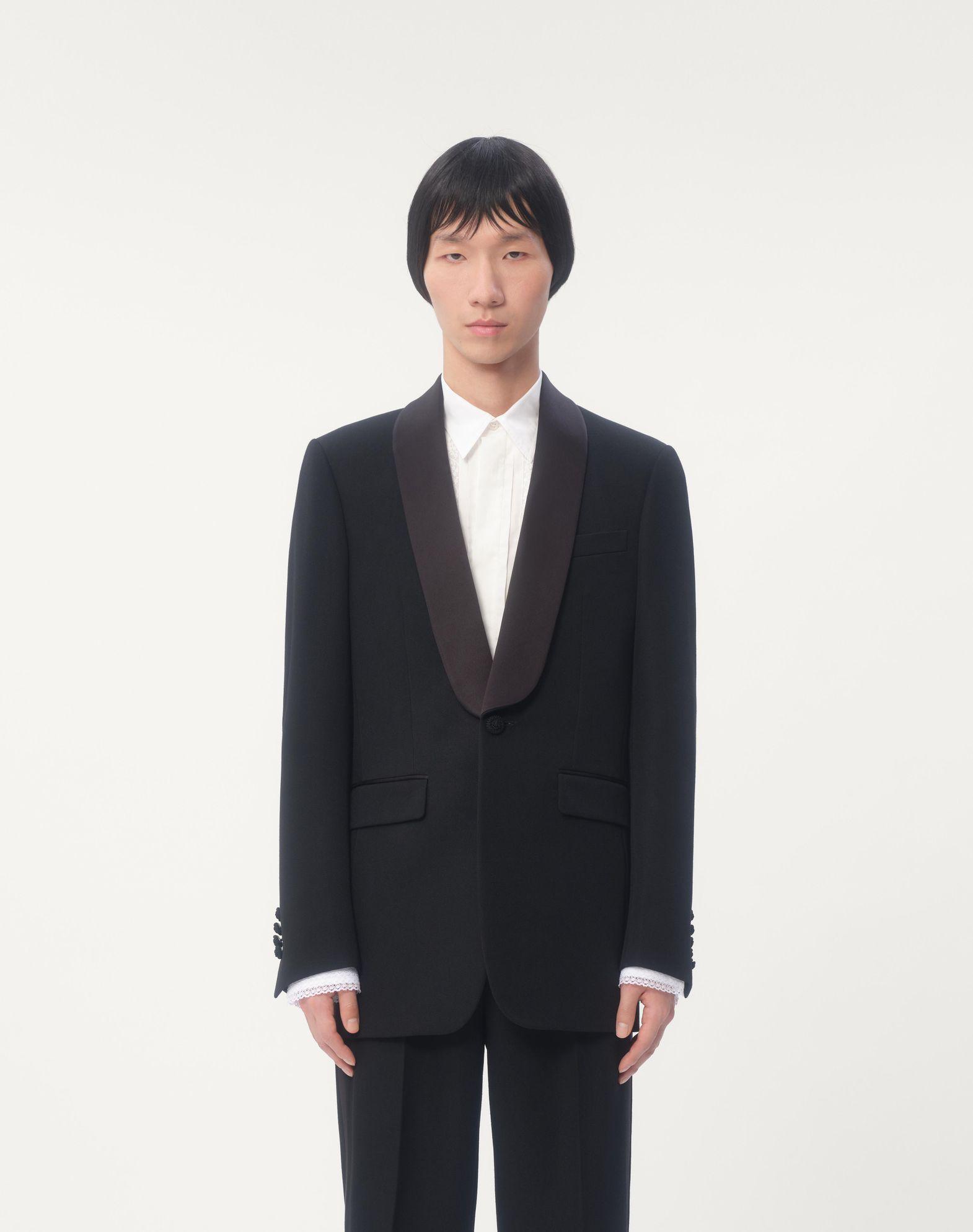 Wool Tuxedo Jacket Product Image