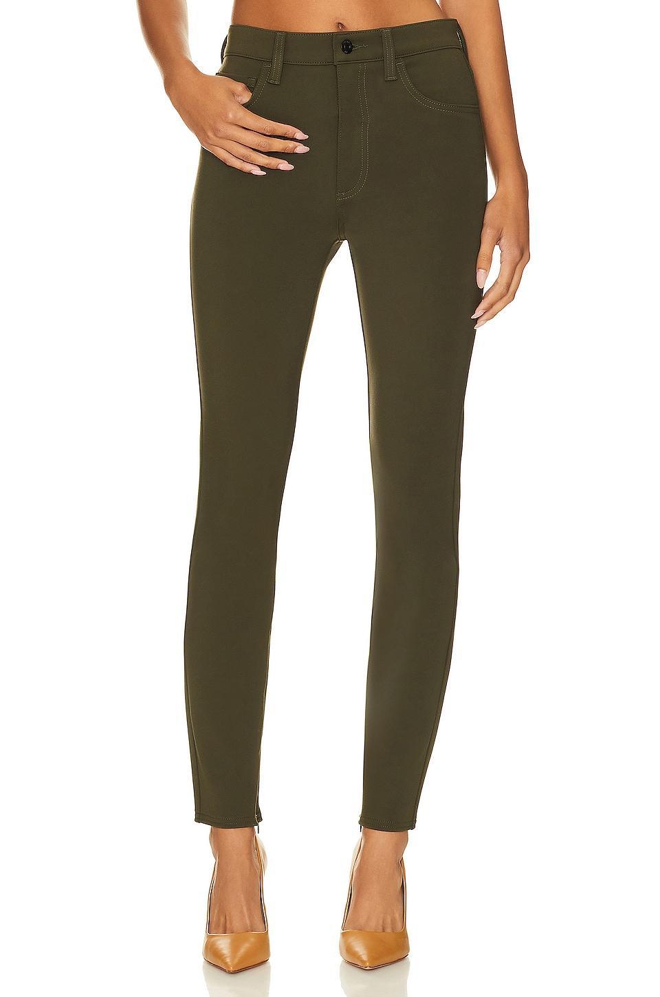 Kendall High Rise Skinny Scuba with Zippers PISTOLA Product Image