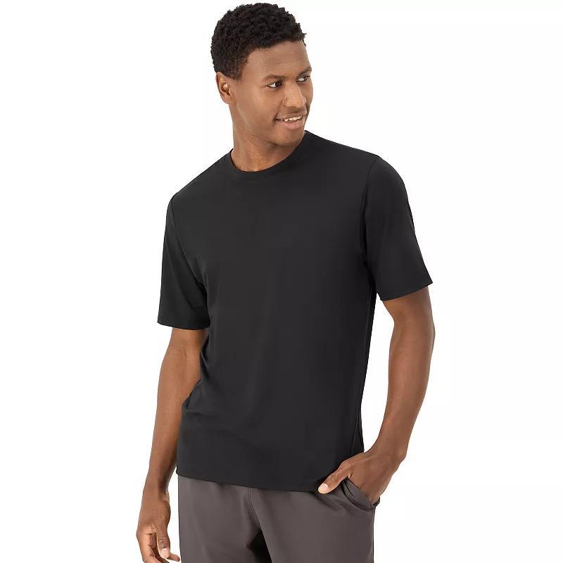 Men's Hanes® Moves Short Sleeve Performance Tee, Size: Small, Tubing Grey Product Image