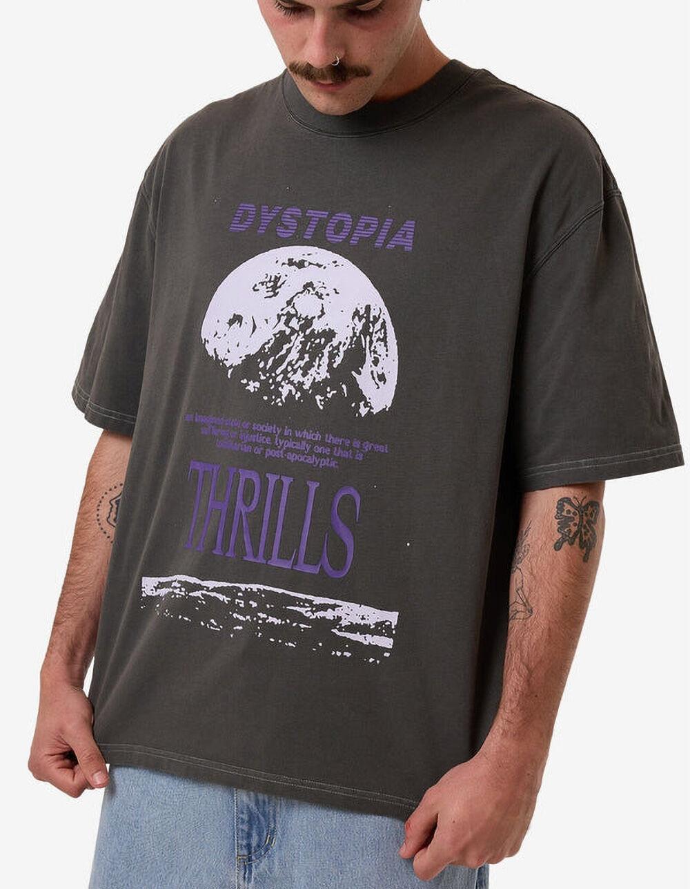 THRILLS Dystopia Mens Boxy Oversized Tee Product Image