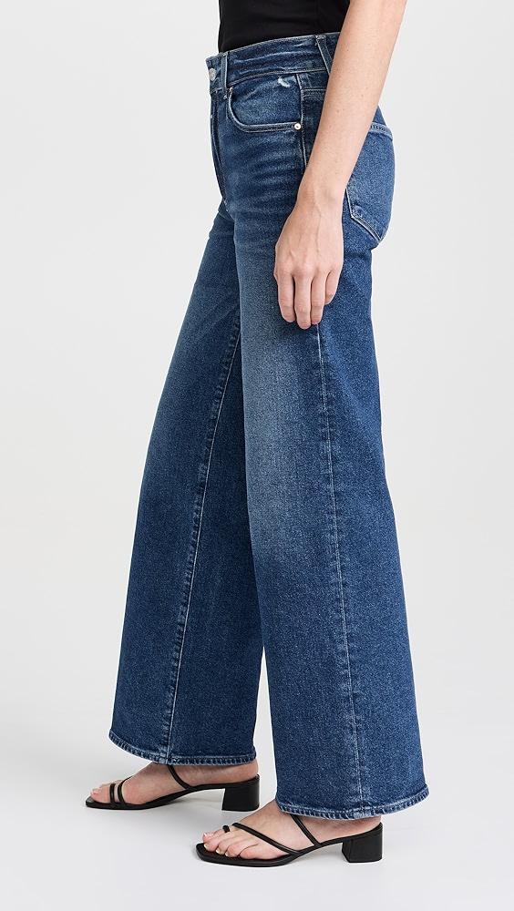 PAIGE Sasha 32" Wide Leg Jeans | Shopbop Product Image