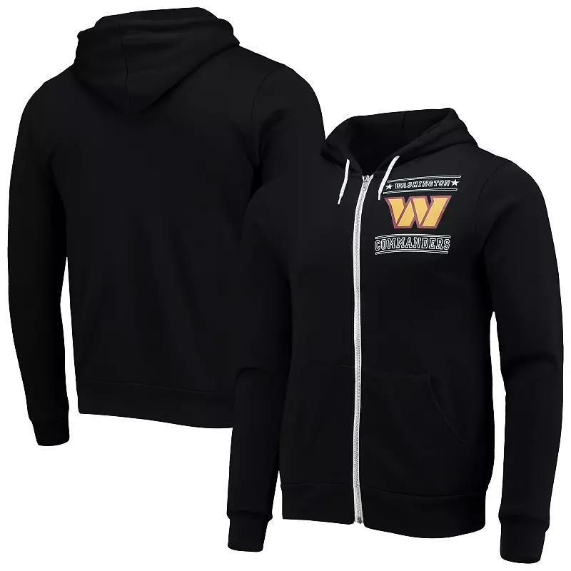 Men's NFL x Darius Rucker Collection by Fanatics Black Washington Commanders Sponge Fleece Full-Zip Hoodie, Size: Small, Wft Black Product Image