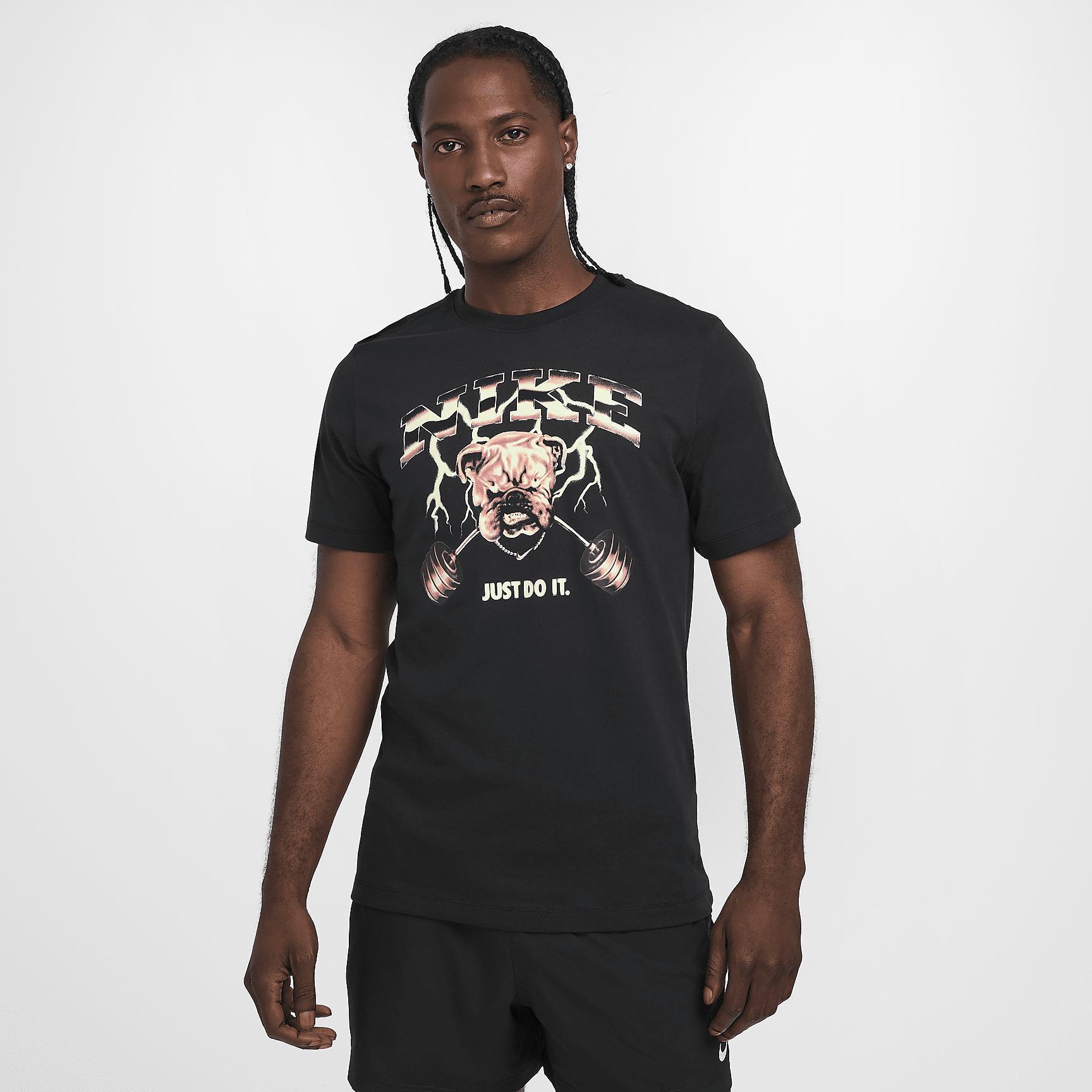 Mens Nike Bulldog Fitness T-Shirt Product Image