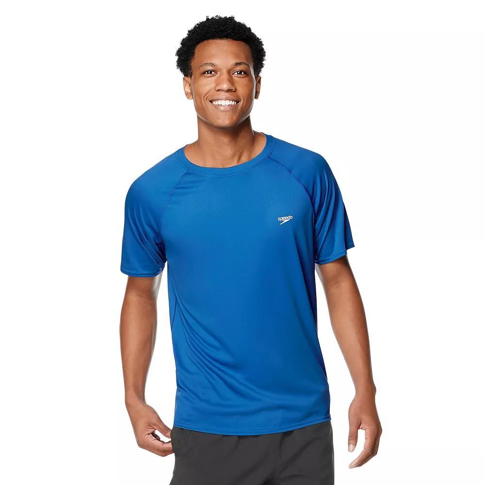 Men's Speedo Quick-Dry UPF 50+ Short Sleeve Swim Tee,  Product Image