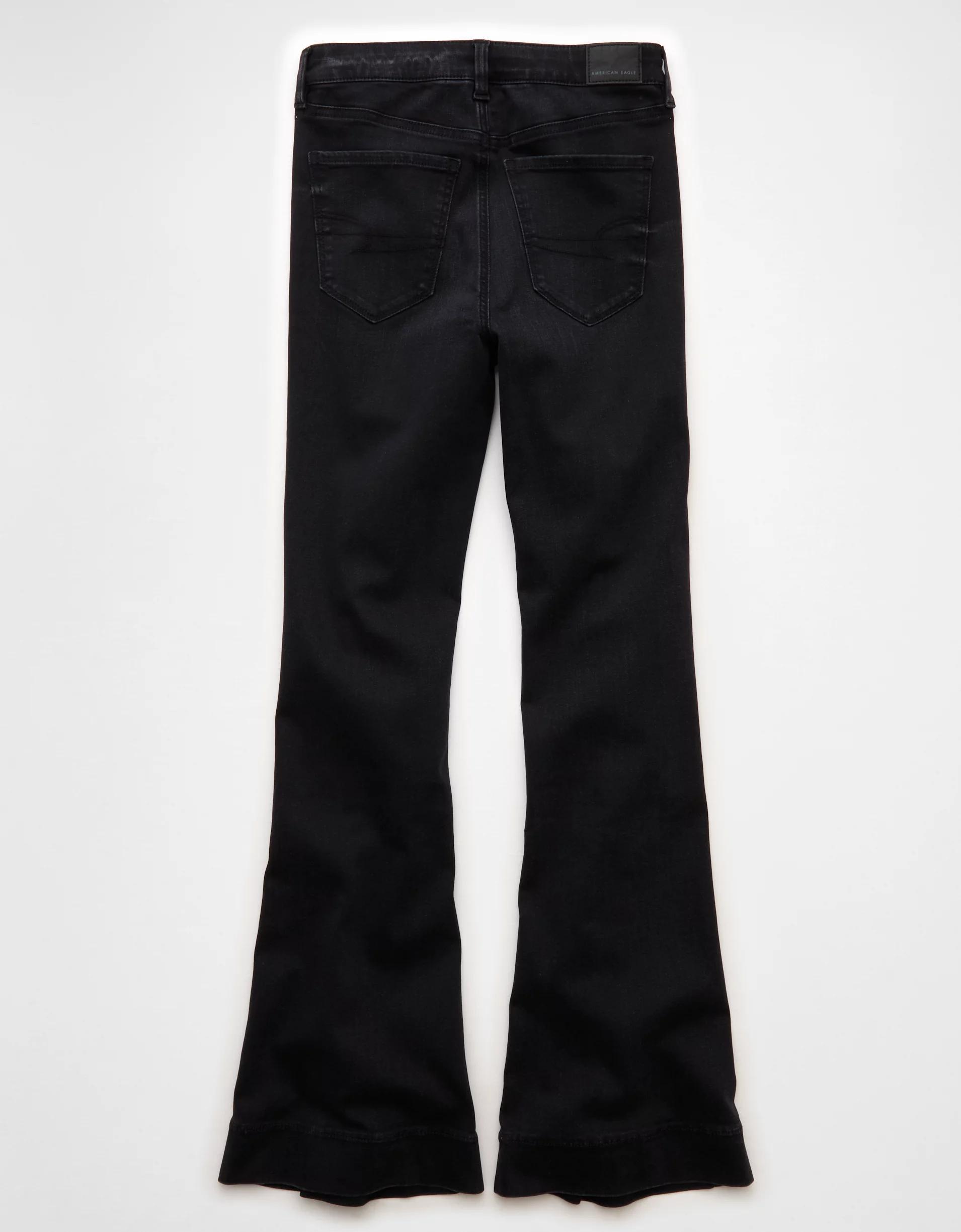 AE Next Level Super High-Waisted Flare Jean Product Image