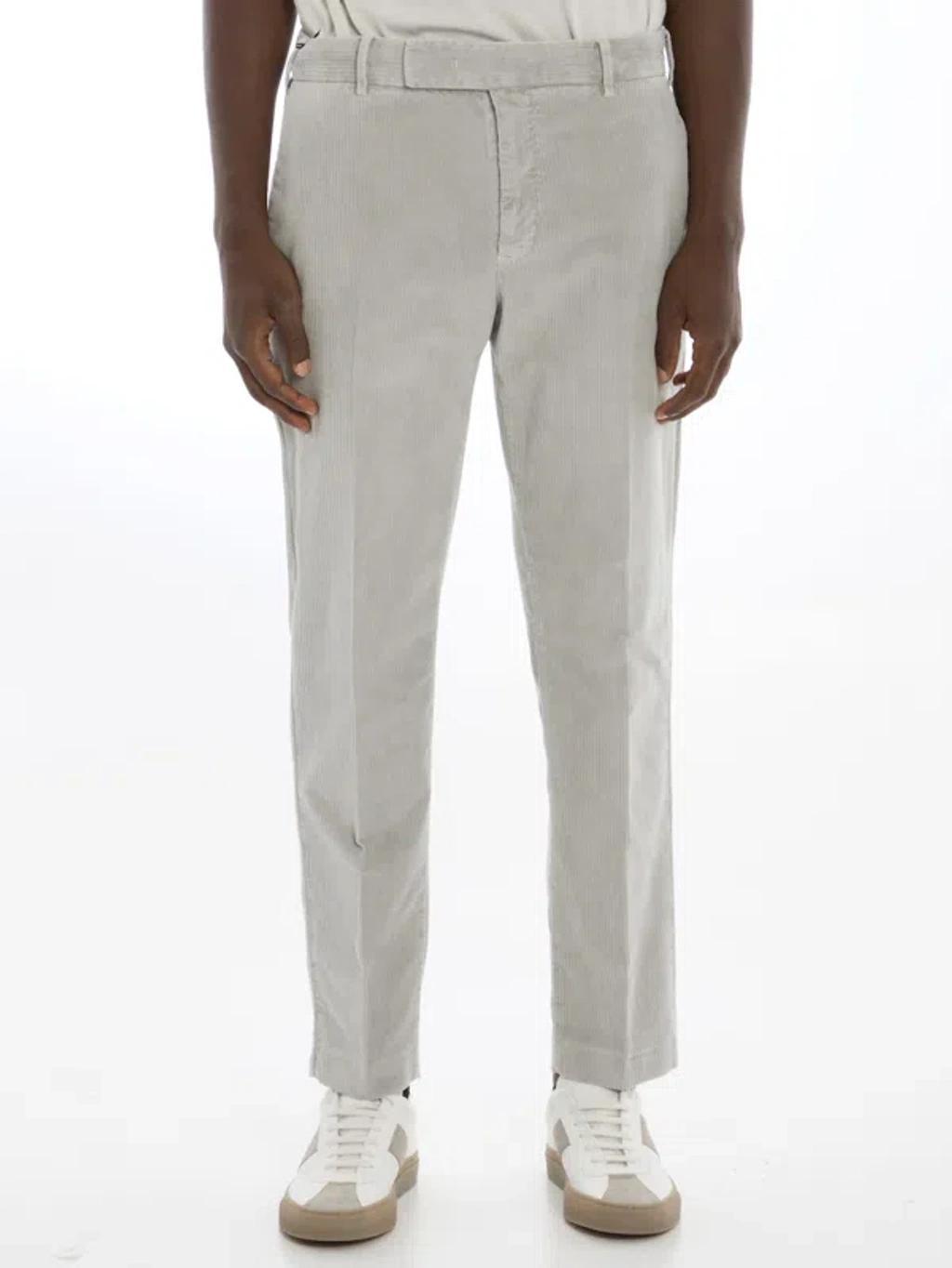 PT TORINO Edge Trousers  In Grey Product Image