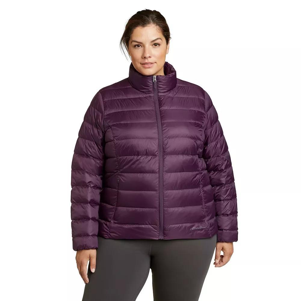 Plus Size Eddie Bauer Cirruslite Down Jacket, Women's, Size: 3XL, Eggplant Product Image