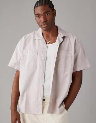 AE Button-Up Poolside Shirt Product Image