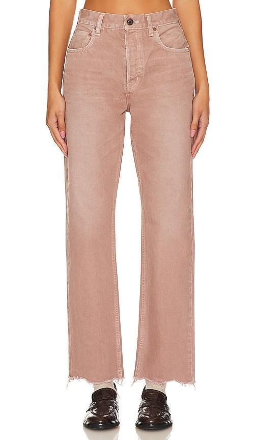 Womens Emery High-Rise Straight-Leg Jeans Product Image