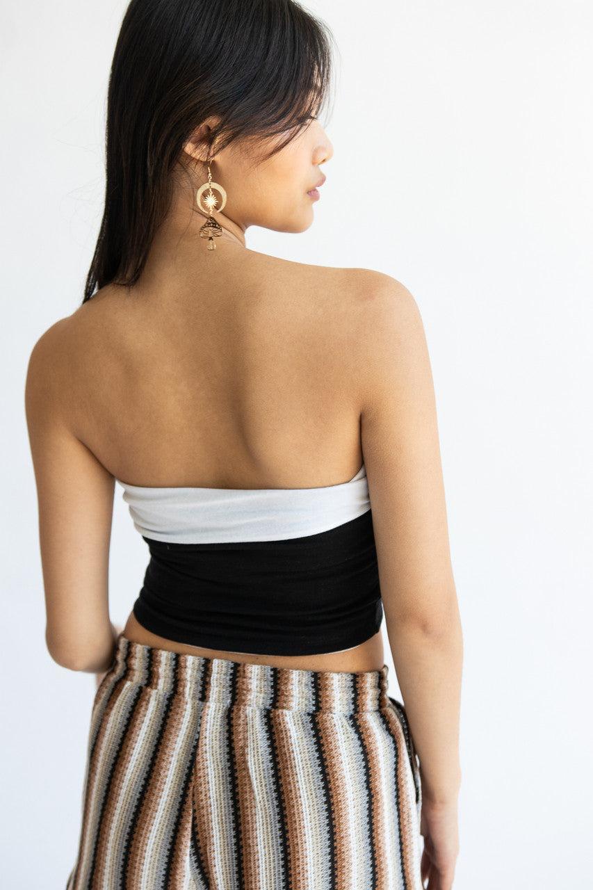 Reversible Fold Over Tube Top Product Image