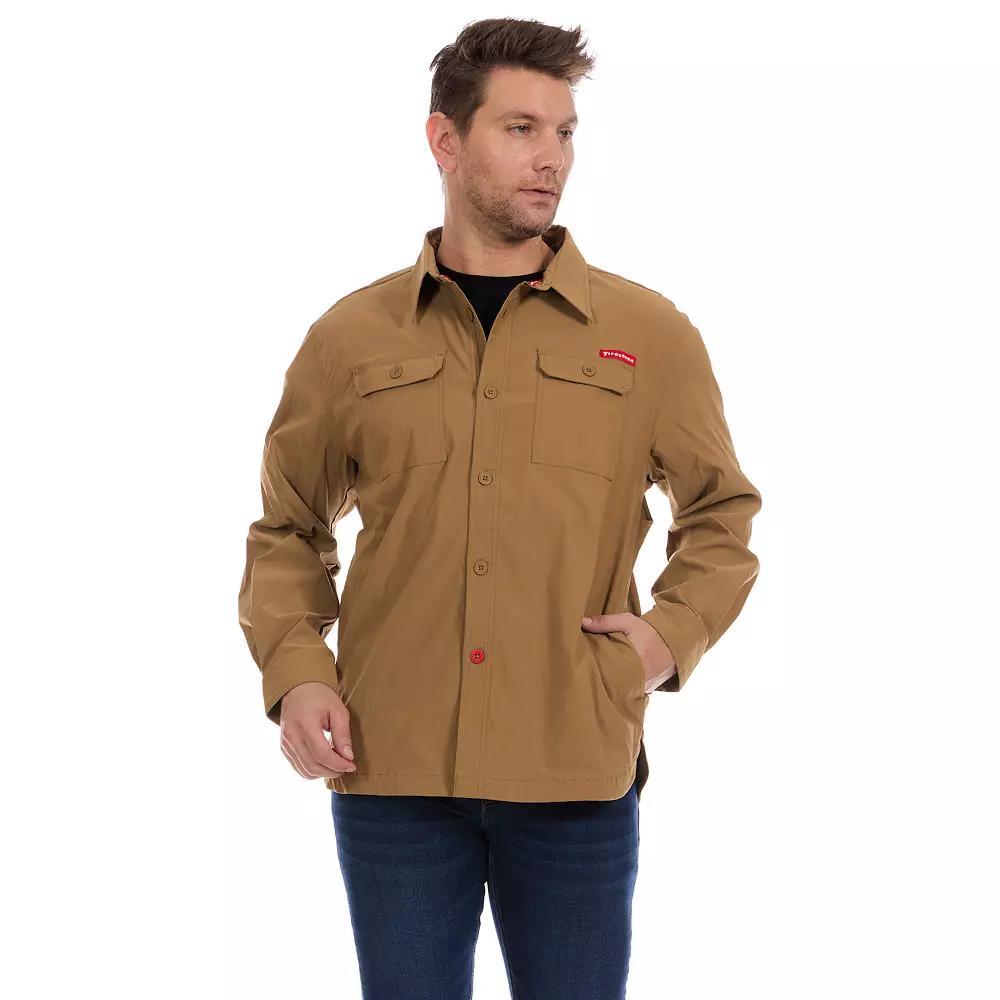 Men's Firestone Long Sleeve Mechanic Workshirt,  Product Image