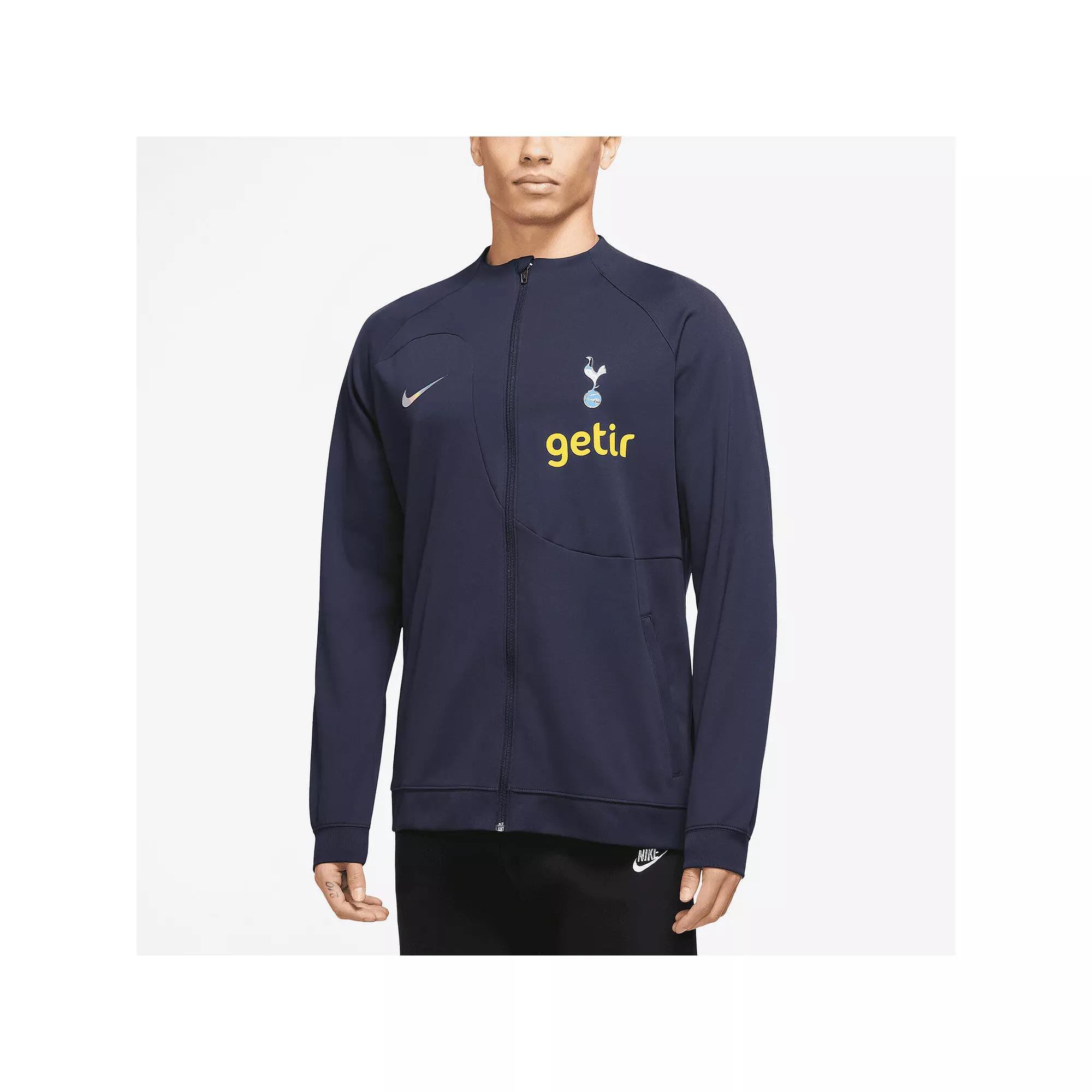 Men's Nike  Navy Tottenham Hotspur Academy Pro Anthem Raglan Performance Full-Zip Jacket, Size: Medium, Tot Blue Product Image