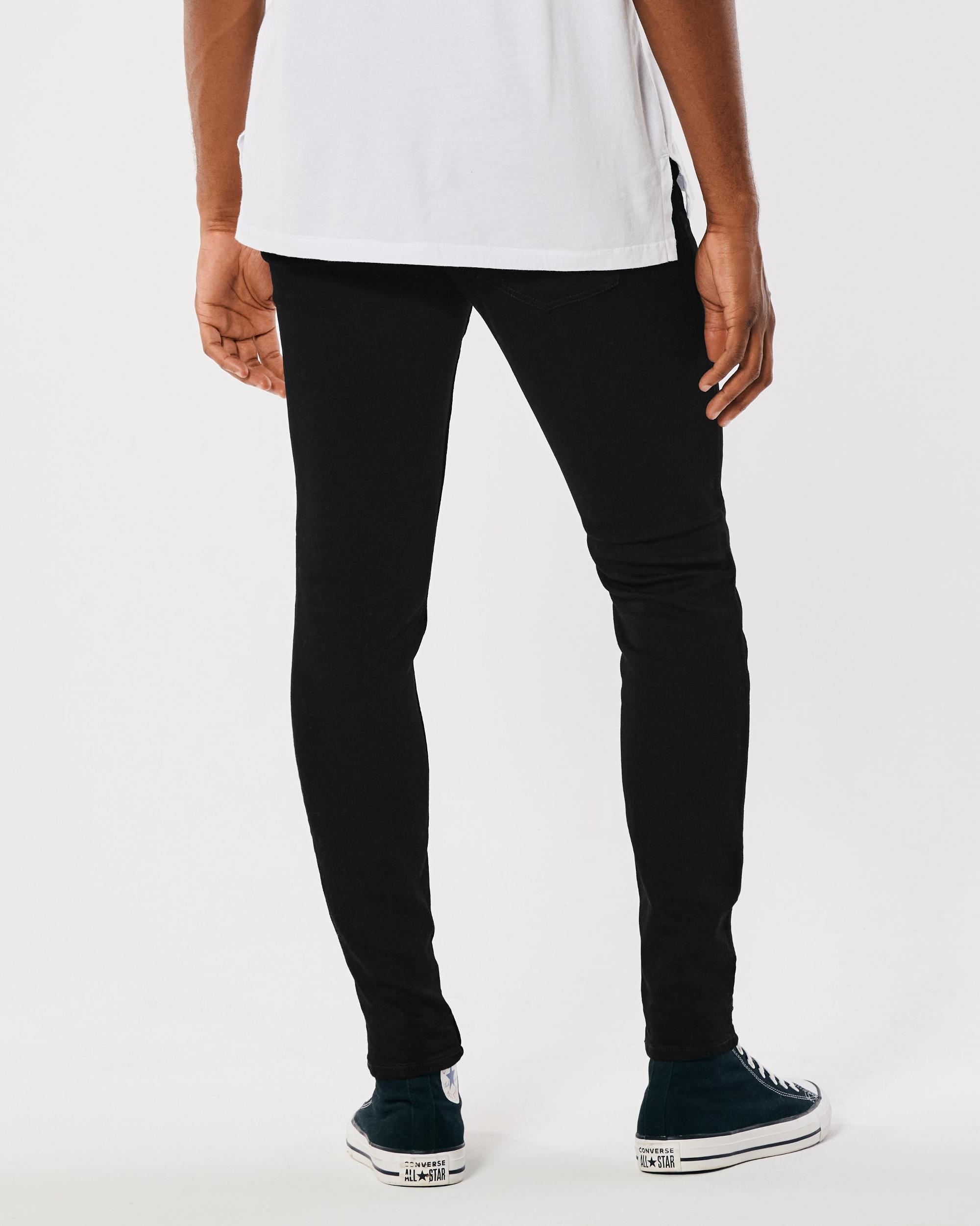 Black No Fade Super Skinny Jeans Product Image