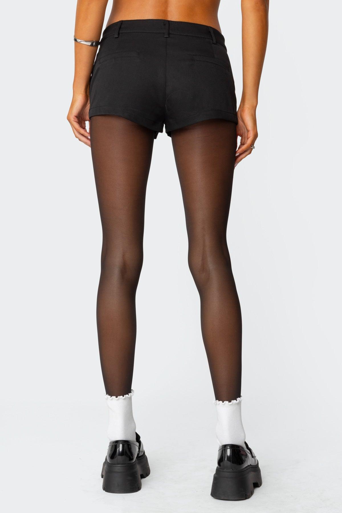 Kera Tailored Micro Shorts Product Image