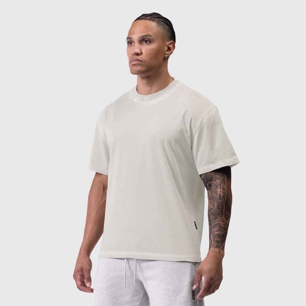 0797. Tech Essential™ Relaxed Tee - Faded Stone Product Image