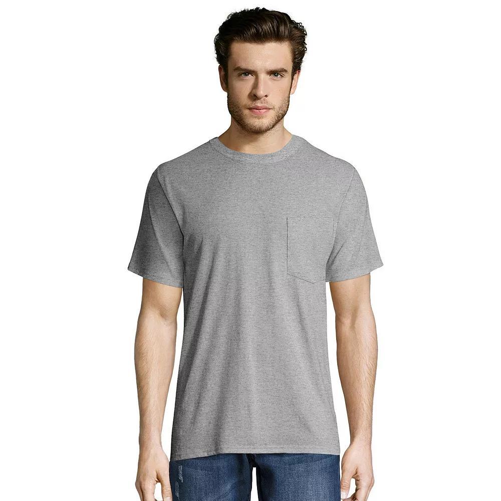 Men's Hanes® Workwear 2-pack Pocket Tee,  Product Image