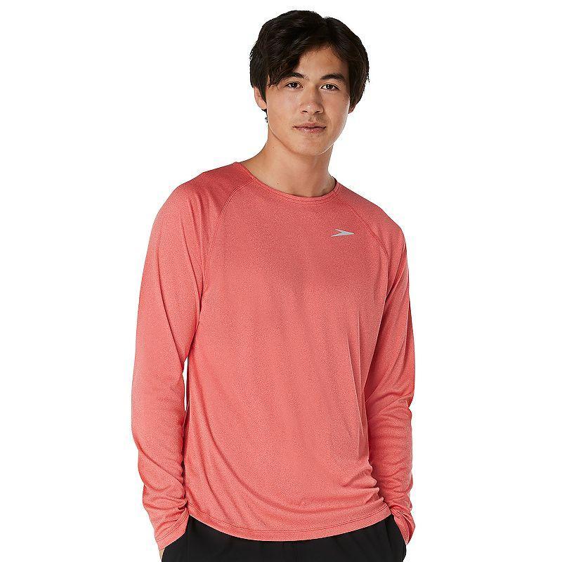 Mens Speedo Quick-Dry UPF 50+ Long Sleeve Swim Tee Product Image