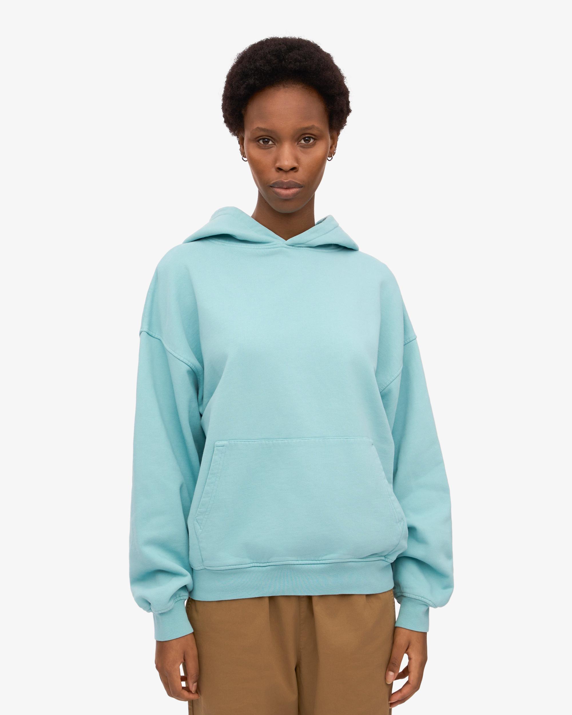 Organic Oversized Hood - Faded Pink Product Image