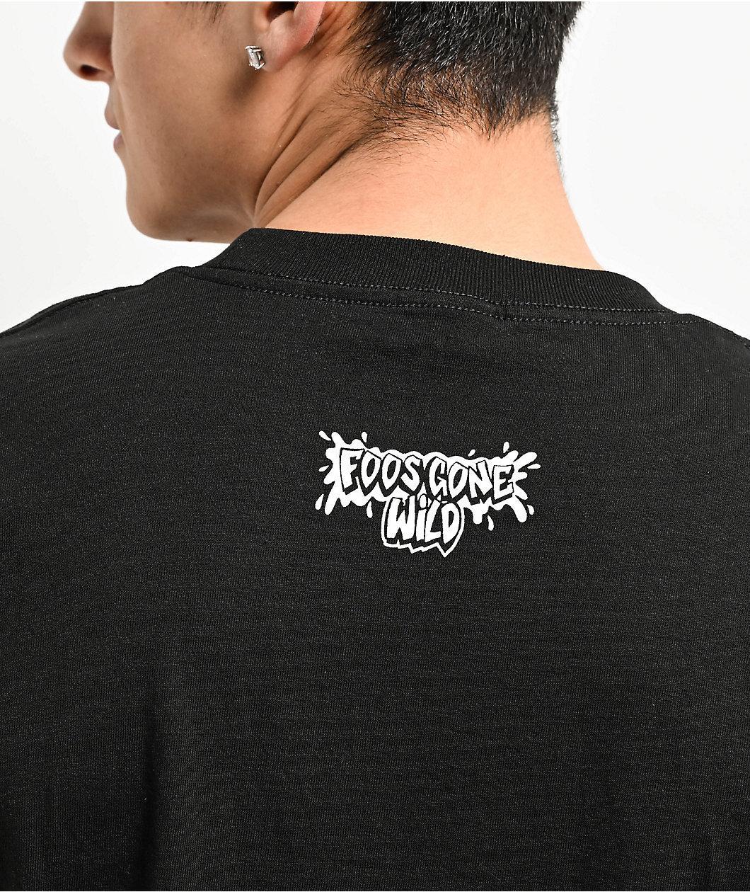 Foos Gone Wild Deport All Racists Black T-Shirt Product Image