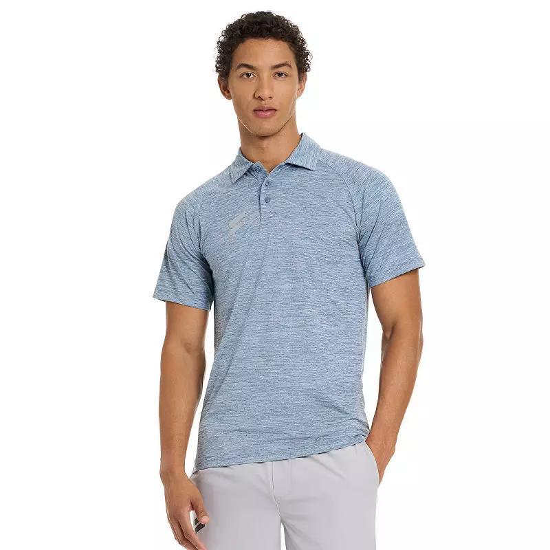 Mens Hurley Performance Polo Light Grey Grey Product Image