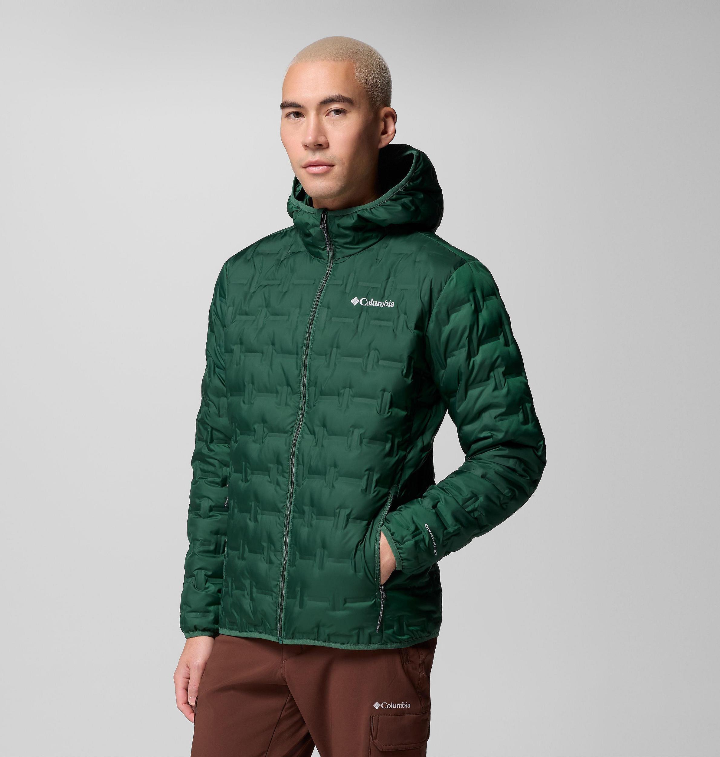 Columbia Mens Delta Ridge II Down Hooded Jacket- Product Image