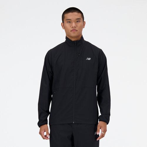 New Balance Mens New Balance Athletics Stretch Woven Jacket - Mens Product Image