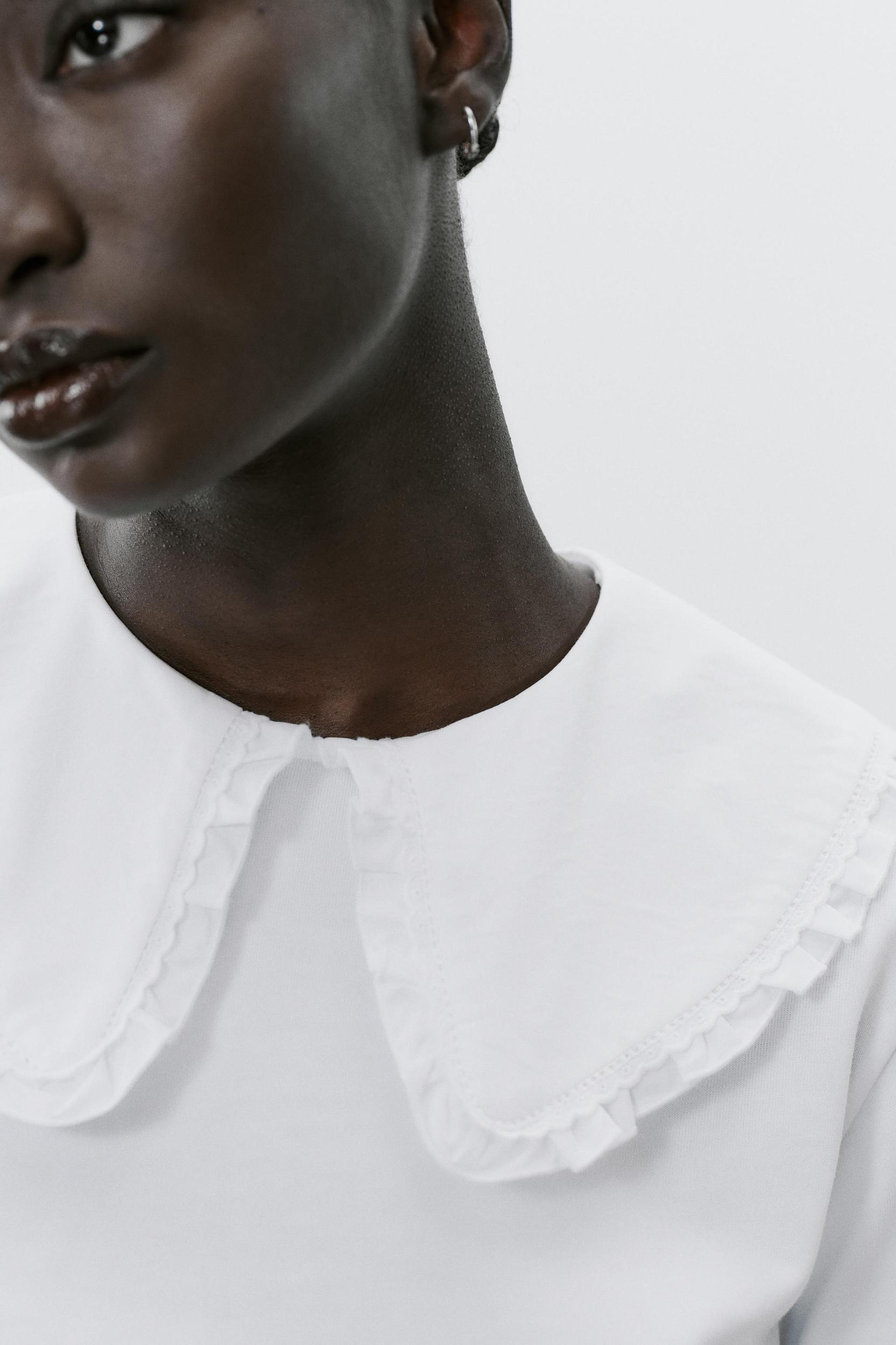 MAXI PETER PAN COLLAR T-SHIRT Product Image