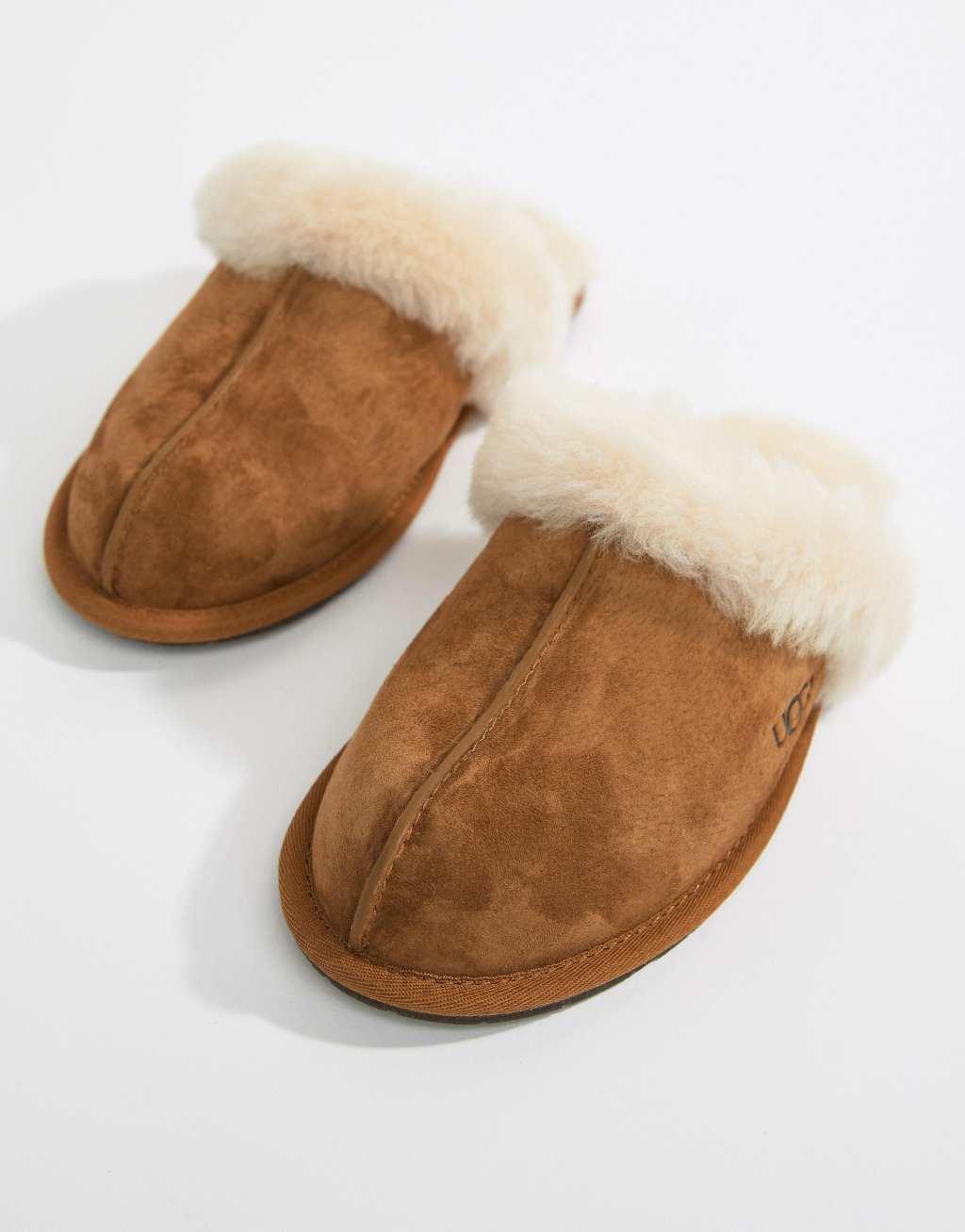 UGG Womens Scuffette II Suede Sheepskin Slipper Product Image