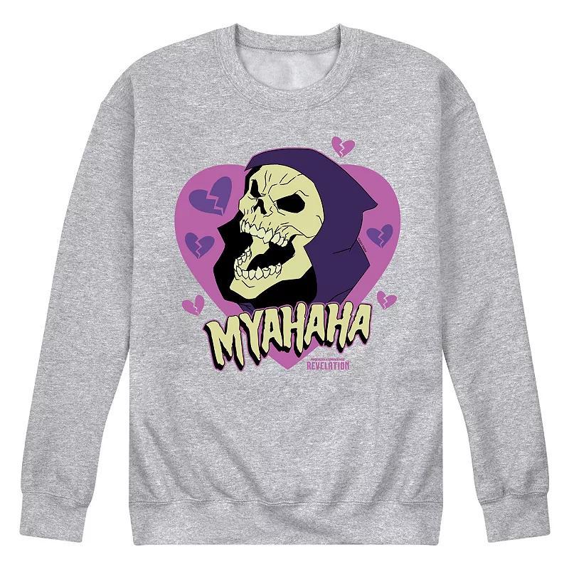 Men's Masters Of The Universe Skeletor Fleece Sweatshirt, Size: Medium, Grey Gray Product Image