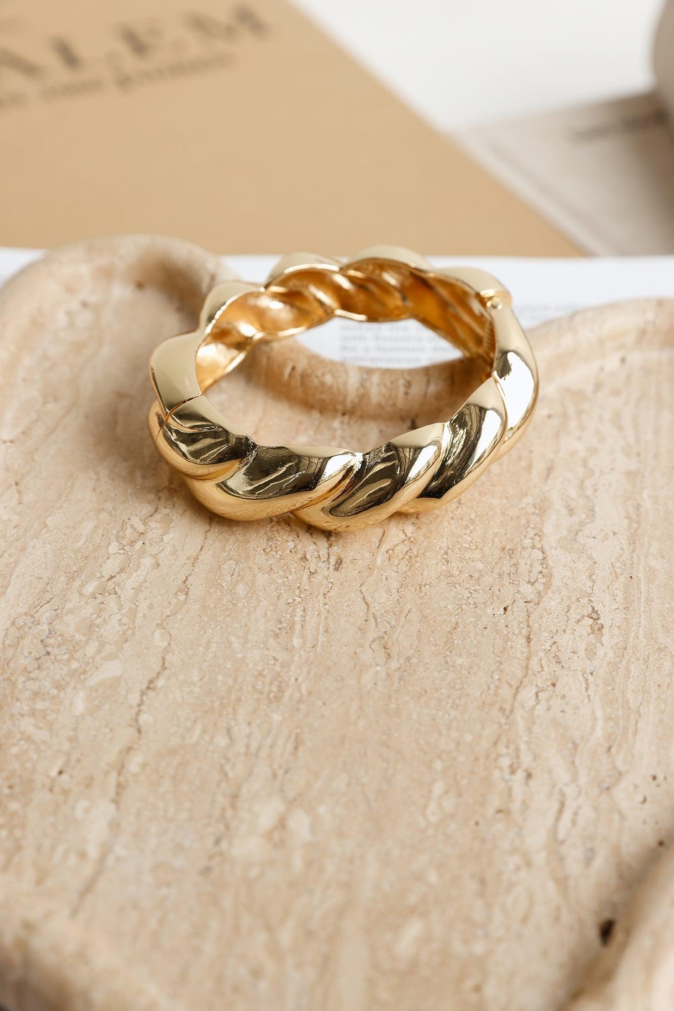 Arabella Bangle Gold Product Image