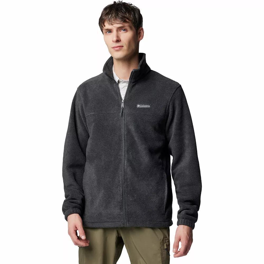 Men's Columbia Steens Mountain™ Full-Zip Fleece Jacket, Size: XXL, Black Grill Product Image