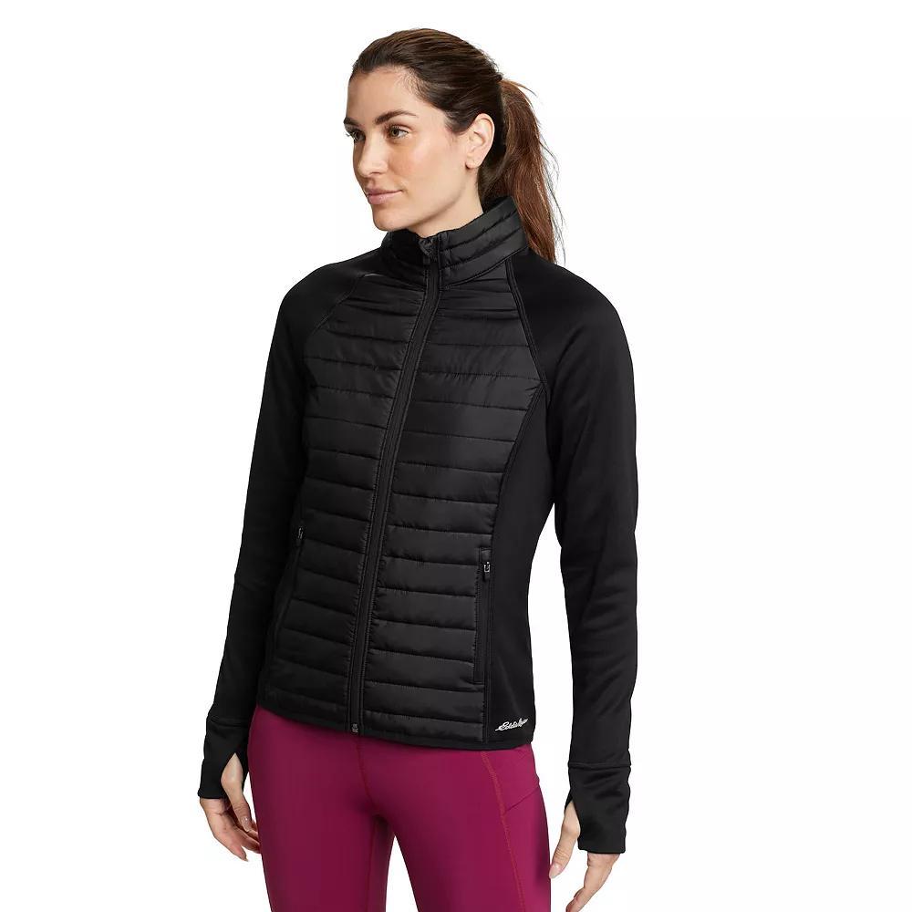 Women's Eddie Bauer Emberlite Hybrid Puffer Jacket, Size: Large, Black Product Image