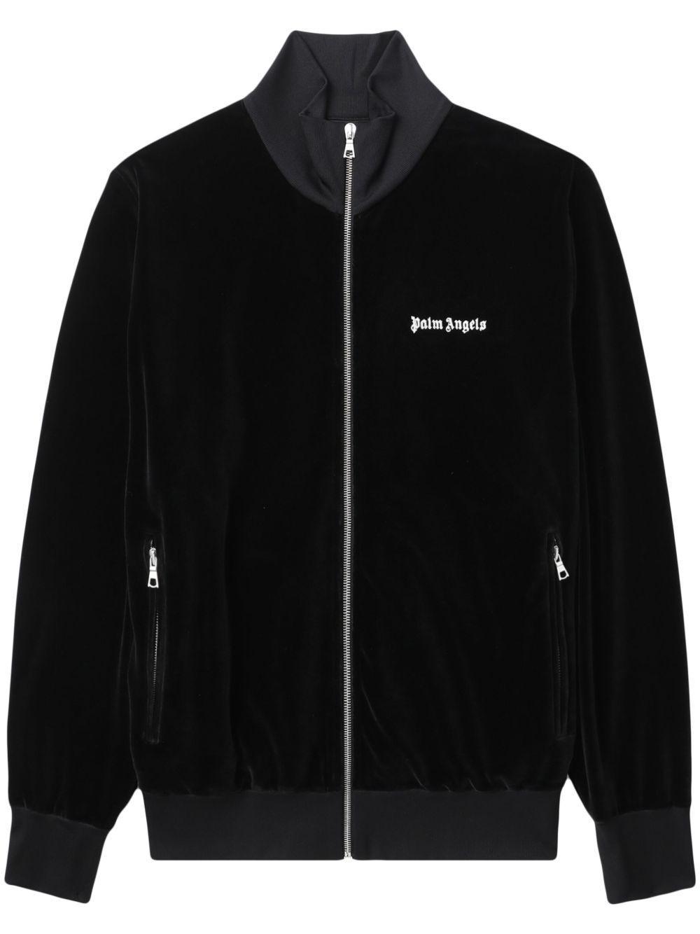 logo-embroidered sport jacket Product Image