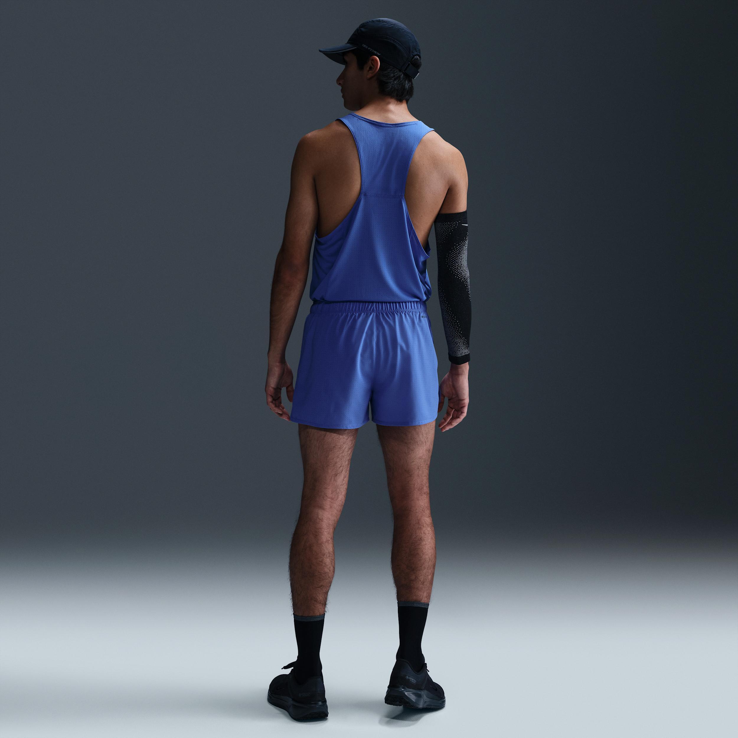 Nike Mens Fast Dri-FIT 3 Brief-Lined Running Shorts | FN3355-411 Product Image