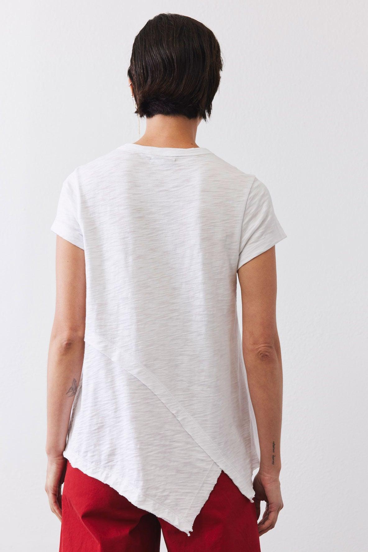 Inner Glow Asymmetric Short Sleeve Top Product Image