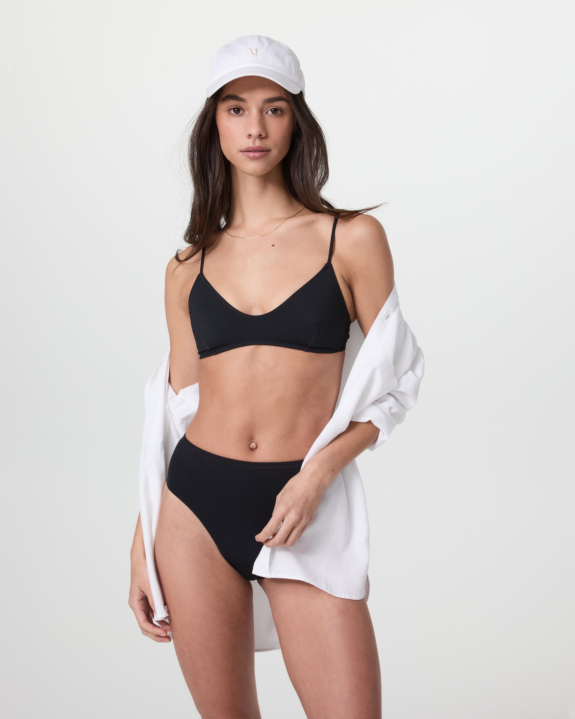 High Waisted Bikini Bottom Product Image