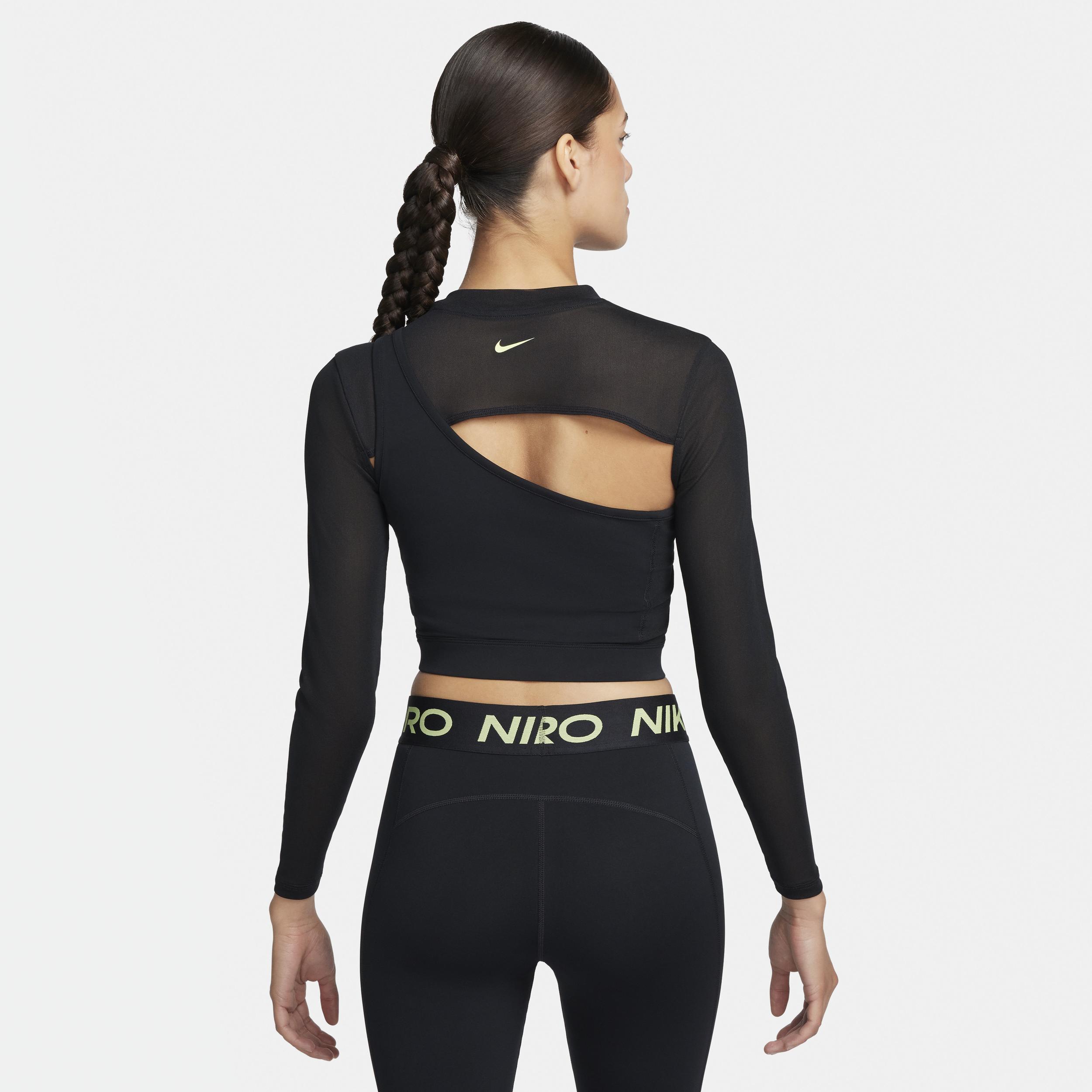 Nike Pro Women's Long-Sleeve Cropped Top Product Image