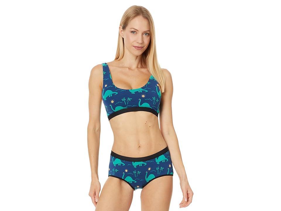 MeUndies U-Neck Bralette (Dino Shores) Women's Bra Product Image