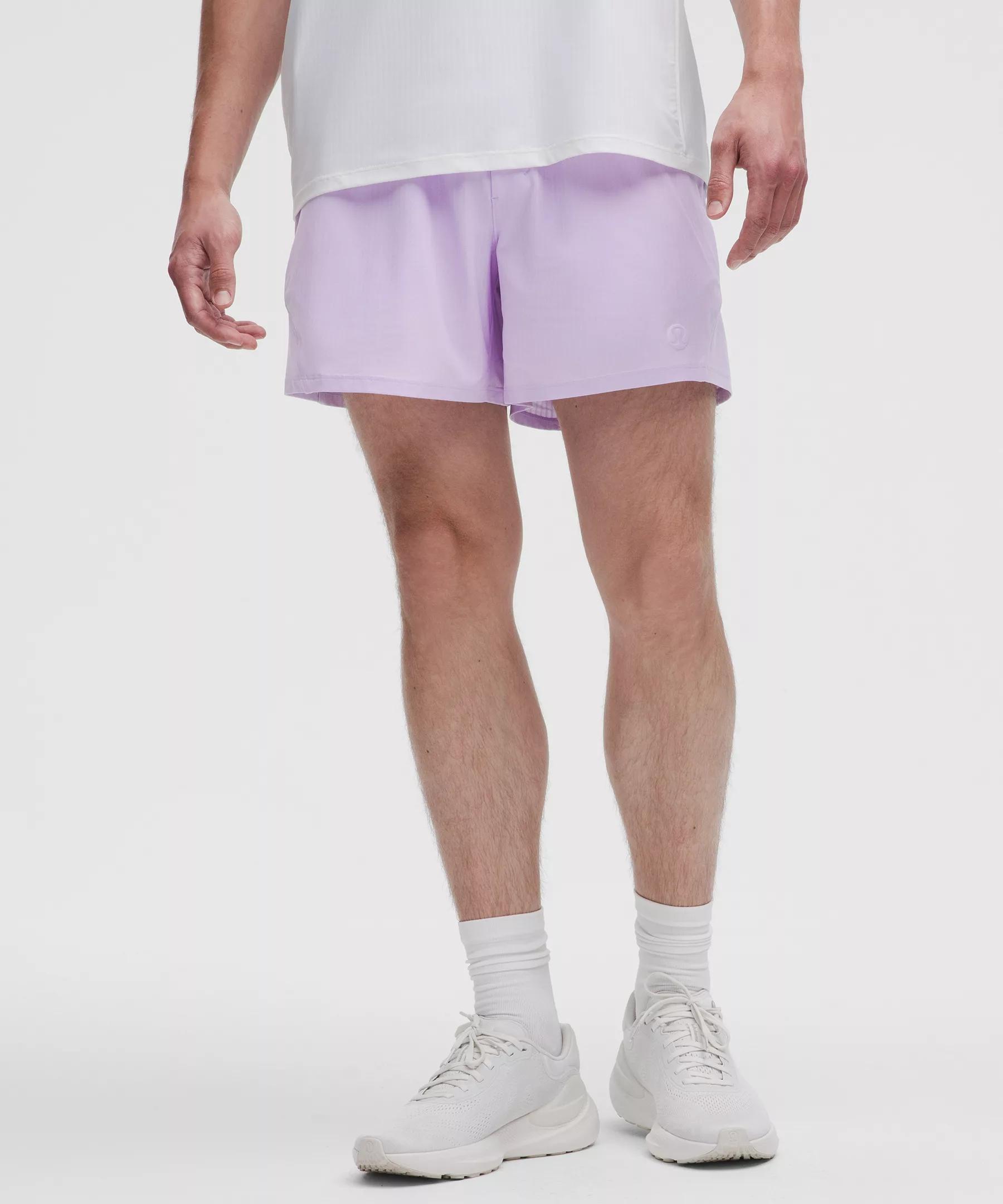 Striped Mesh Tennis Short 5" Product Image