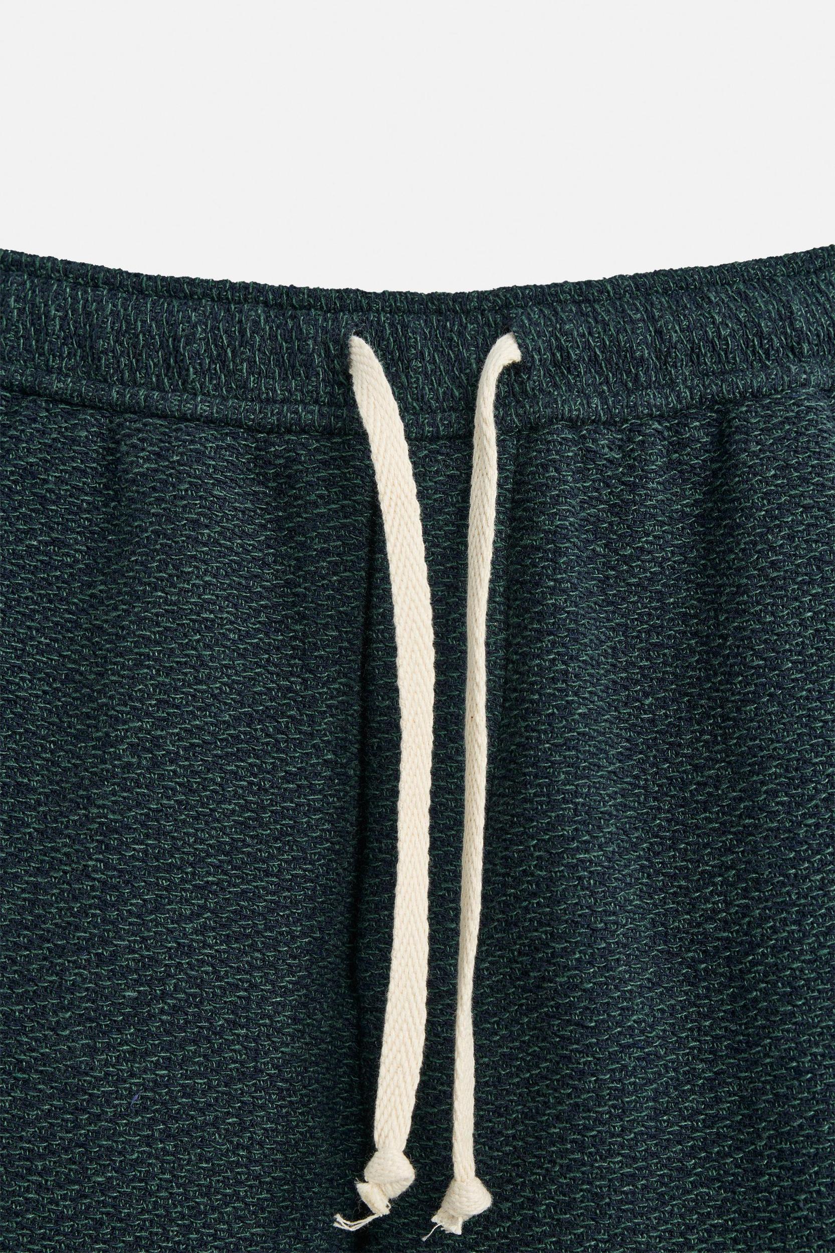 TEXTURED REGULAR FIT SHORTS Product Image