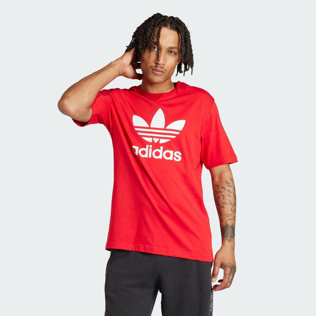 adidas Adicolor Trefoil Tee Black XL Mens Product Image