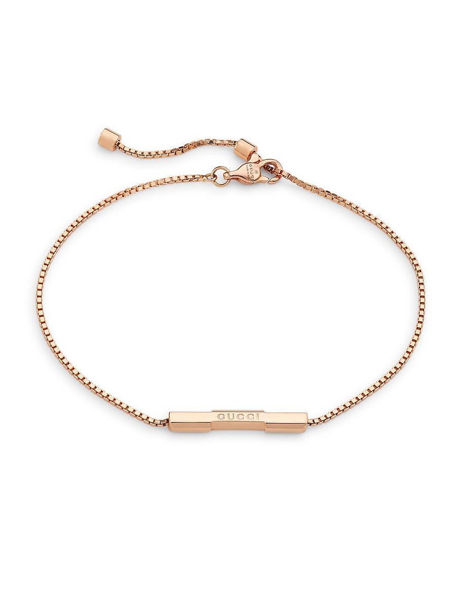 Womens Link To Love 18K Rose Gold Bracelet Product Image