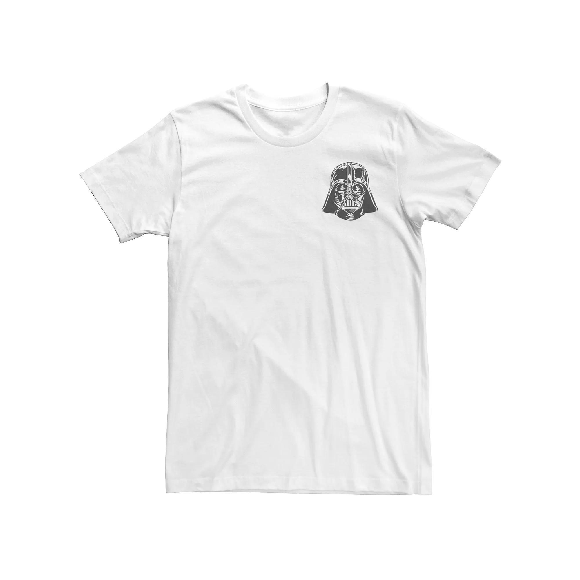 Men's Star Wars Darth Vader Helmet Pocket Tee,  Product Image