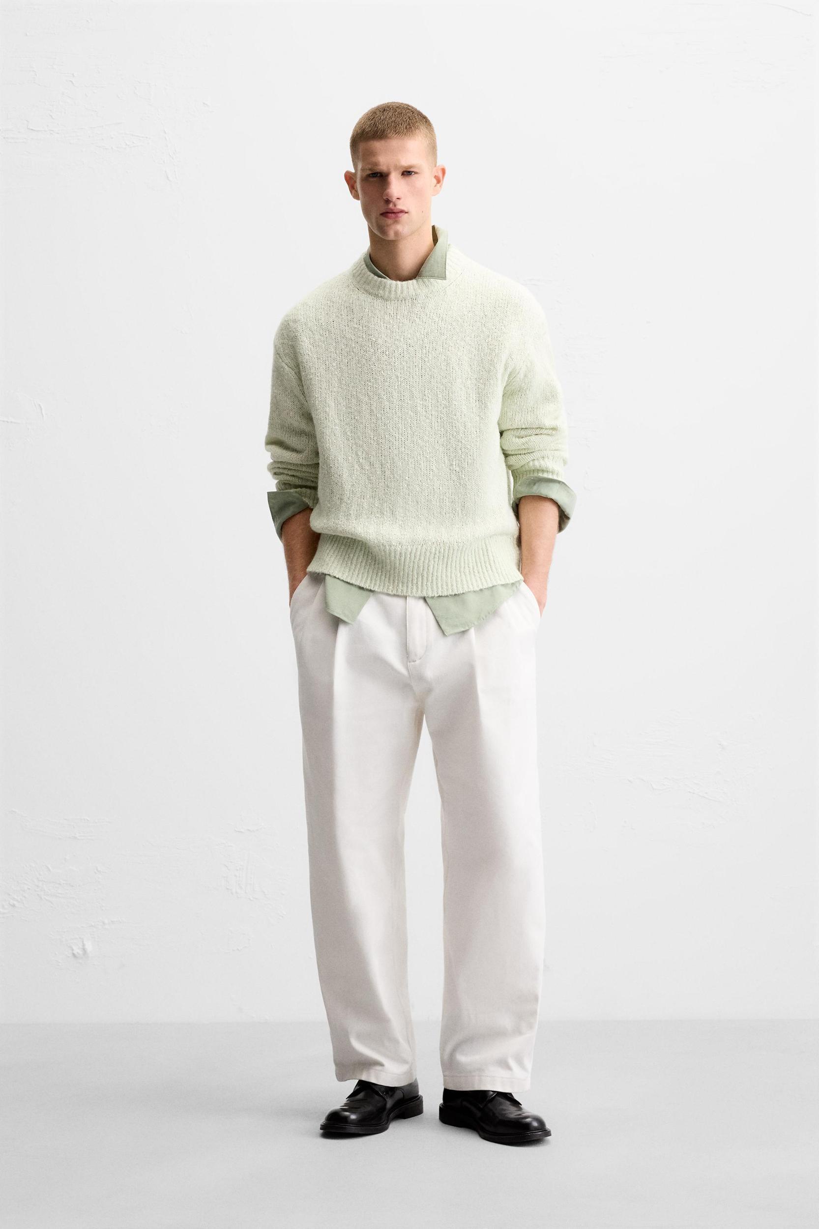 IRREGULAR TEXTURE SWEATER Product Image